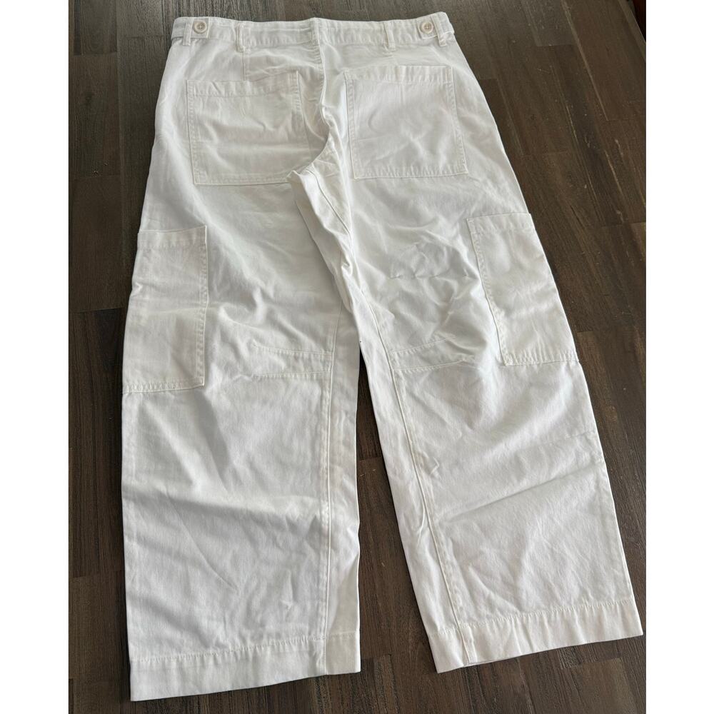 Pistola Sabrina Curve Utility Pant Size 30 White Anthropologie - Picture 5 of 8